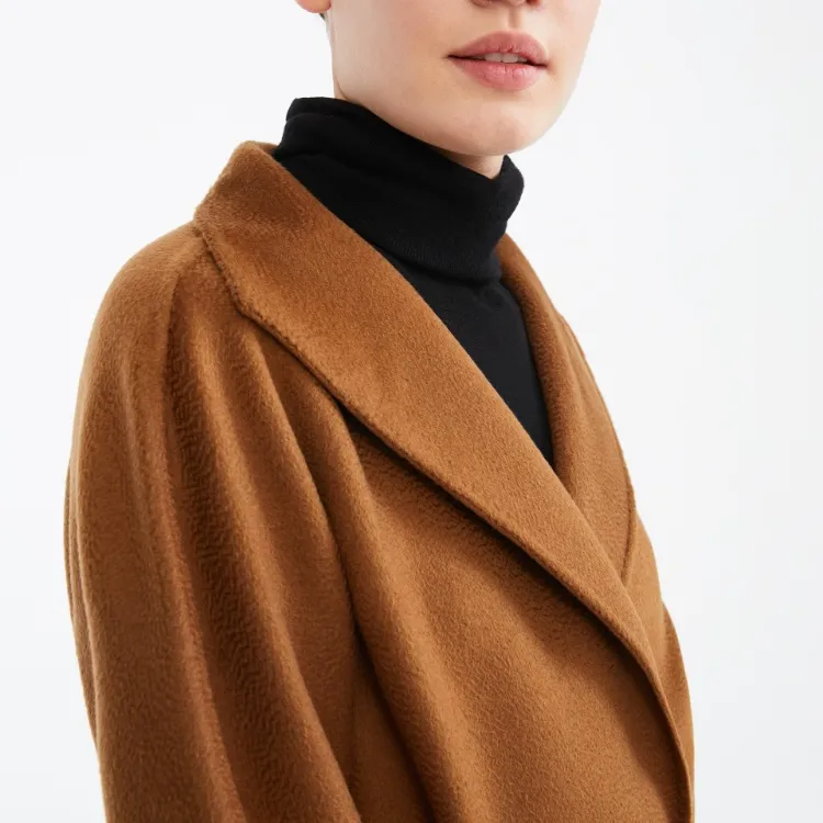 MaxMara Velvet Jackets Women's Brown-4