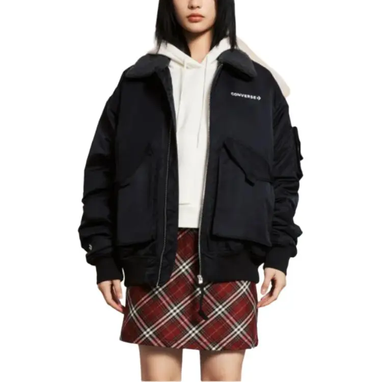 Converse Jackets Coats Men's Black-2