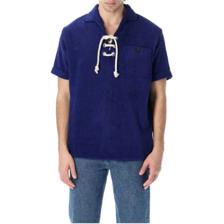 Maison Margiela Polo Shirt Men's Blue-2