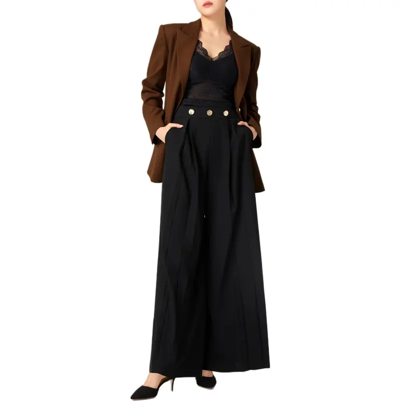 AUI Business Suit Women's Miraclad Coffee Color-4