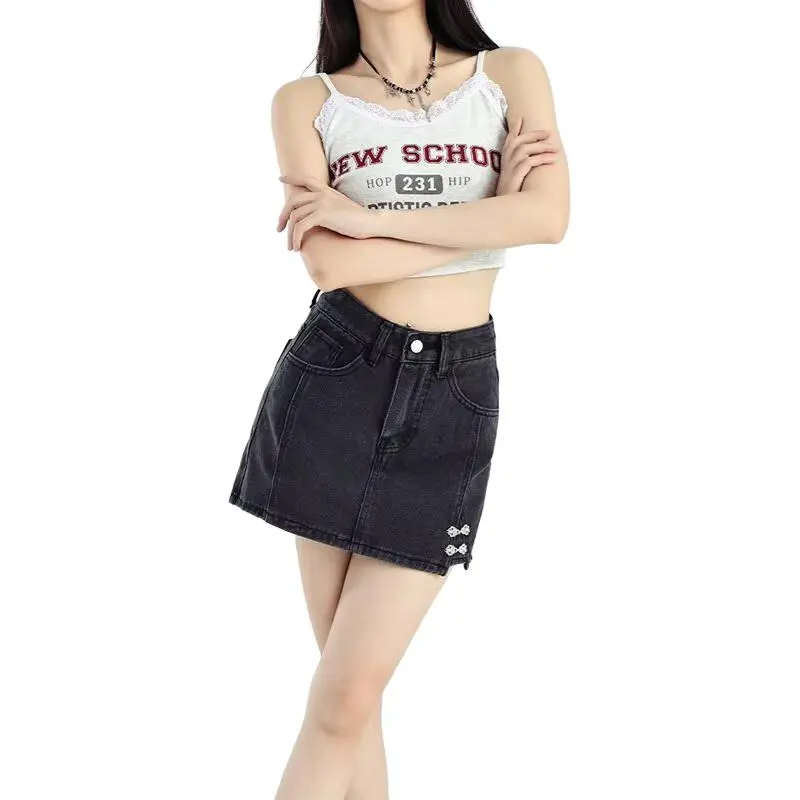 Concubine Zhu Denim Shorts Women's-3