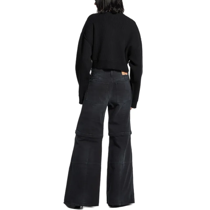 Balenciaga SS25 Knitwear Regular Fit Unisex Black-3