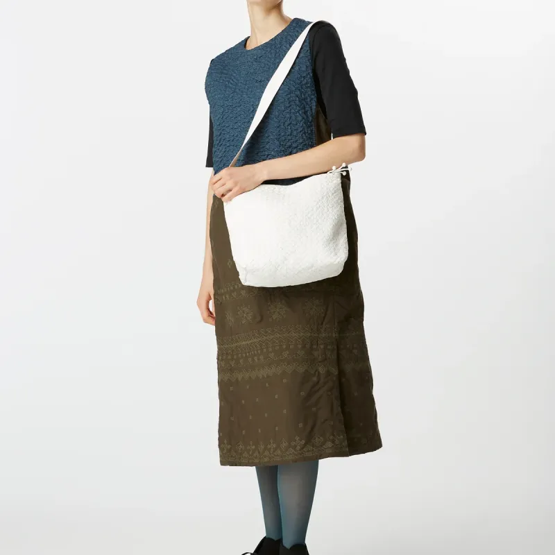 ISSEY MIYAKE Nylon Crossbody Bag, Shoulder Bag Women's White-2