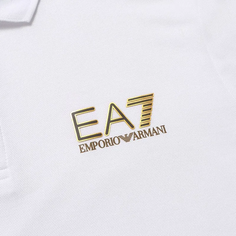 EMPORIO ARMANI Polo Shirt Men's White-5