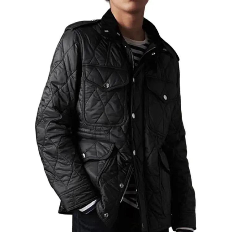 Burberry Puffer Jacket Men's Black-2