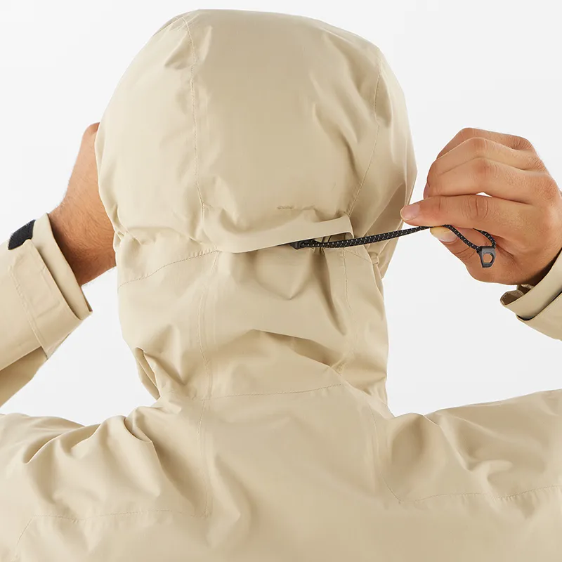 SALOMON OUTERPATH 2.5L WPJKT Jackets Coats Men's White Pepper-3