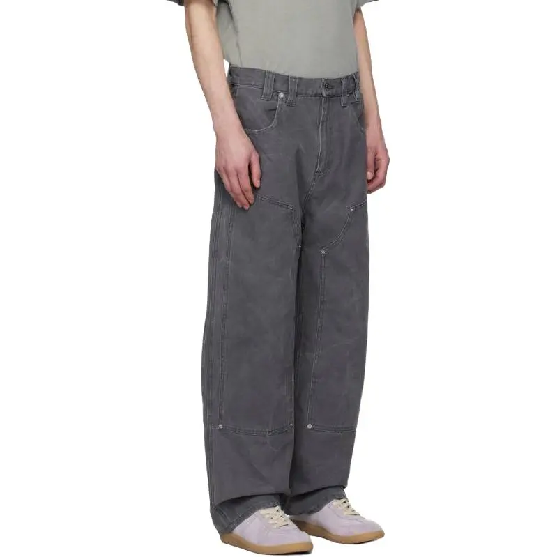 ECKHAUS LATTA Panelled Baggy Jeans-2