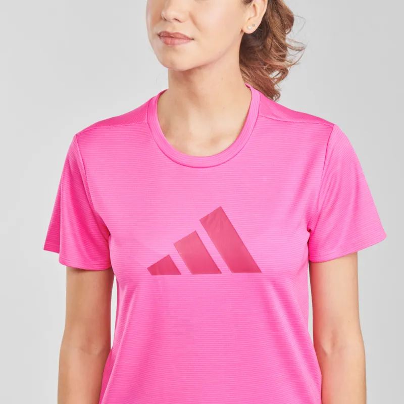 Adidas T-Shirts Women's Rose Red-5