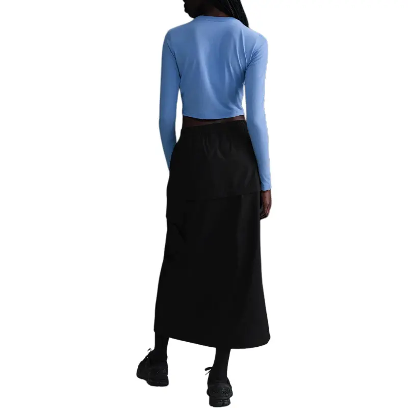 Nike Sportswear Chill Knit Women's Slim Long Sleeve Cropped Top-1