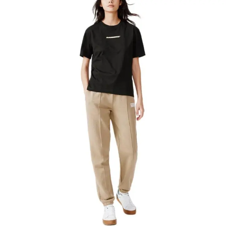 LACOSTE T Shirts Women's Black-1
