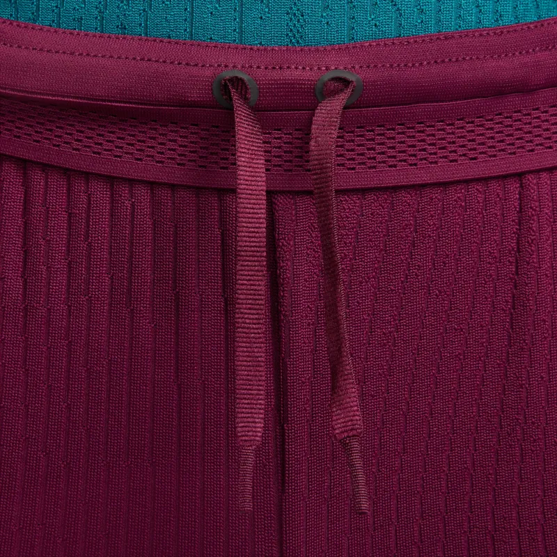 Nike Knitted Sports Pants Men's Burgundy-3