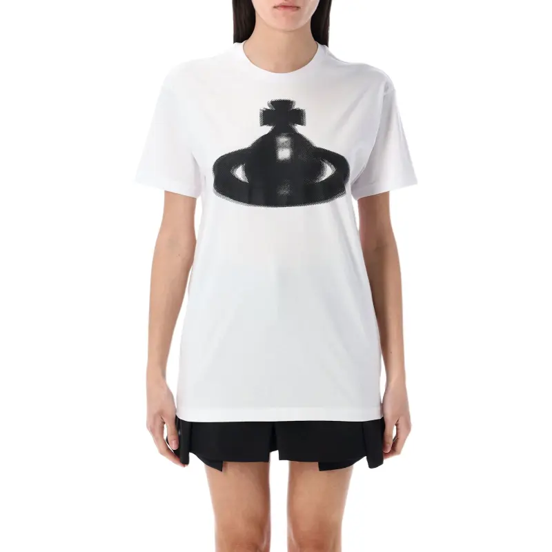 Vivienne Westwood Orb Printed Crewneck T Shirt-2