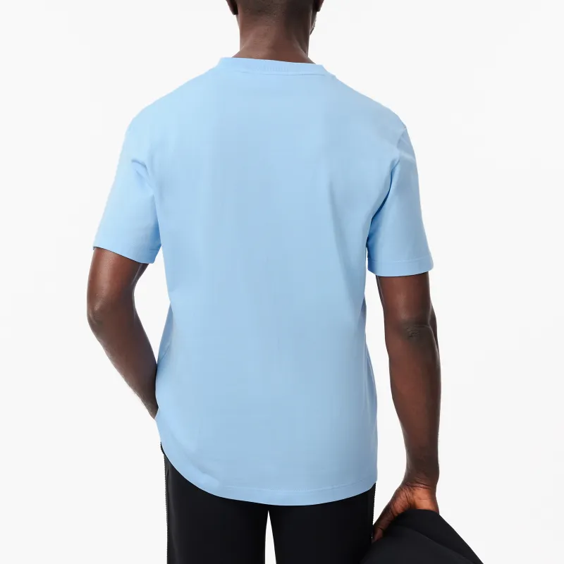 LACOSTE Logo embroidered T shirt-2