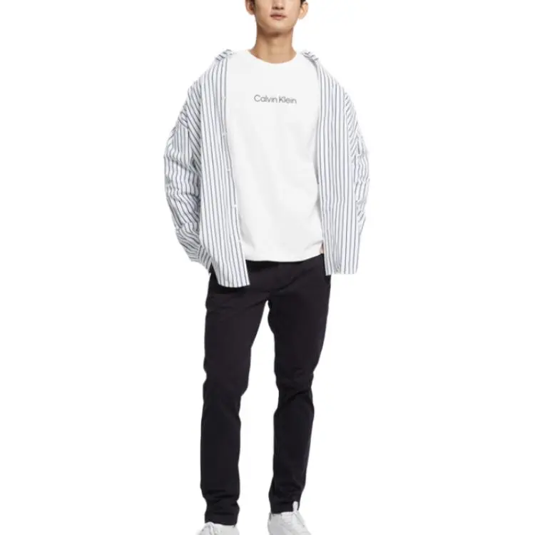 CALVIN KLEIN T Shirt Unisex White-3