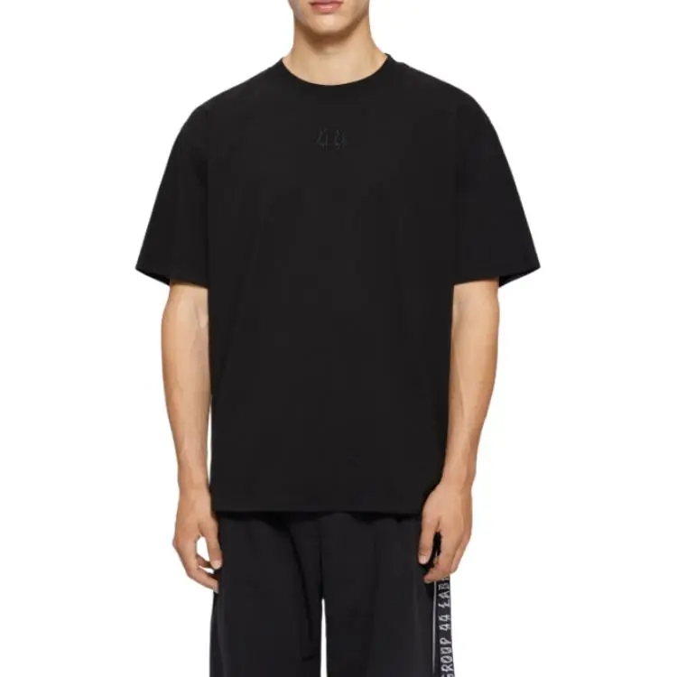 44 Label Group Logo print Cotton T shirt-3