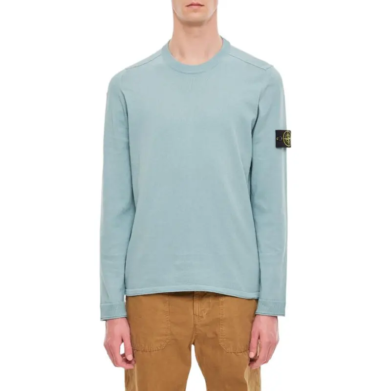 STONE ISLAND Sweaters Men Blue-3