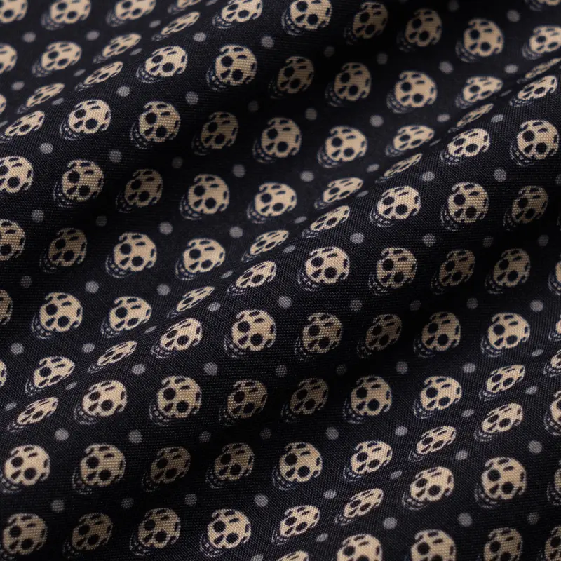 Alexander McQueen Skull print Side straps Swim Shorts-6