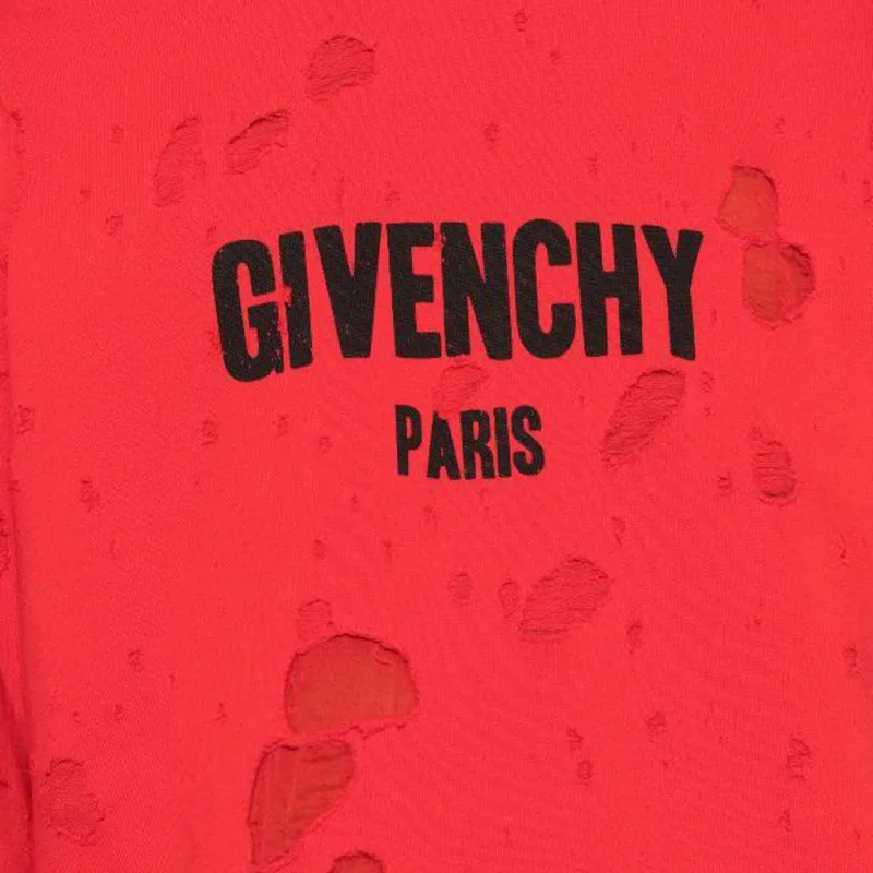 Givenchy Distressed effect Hoodie-4
