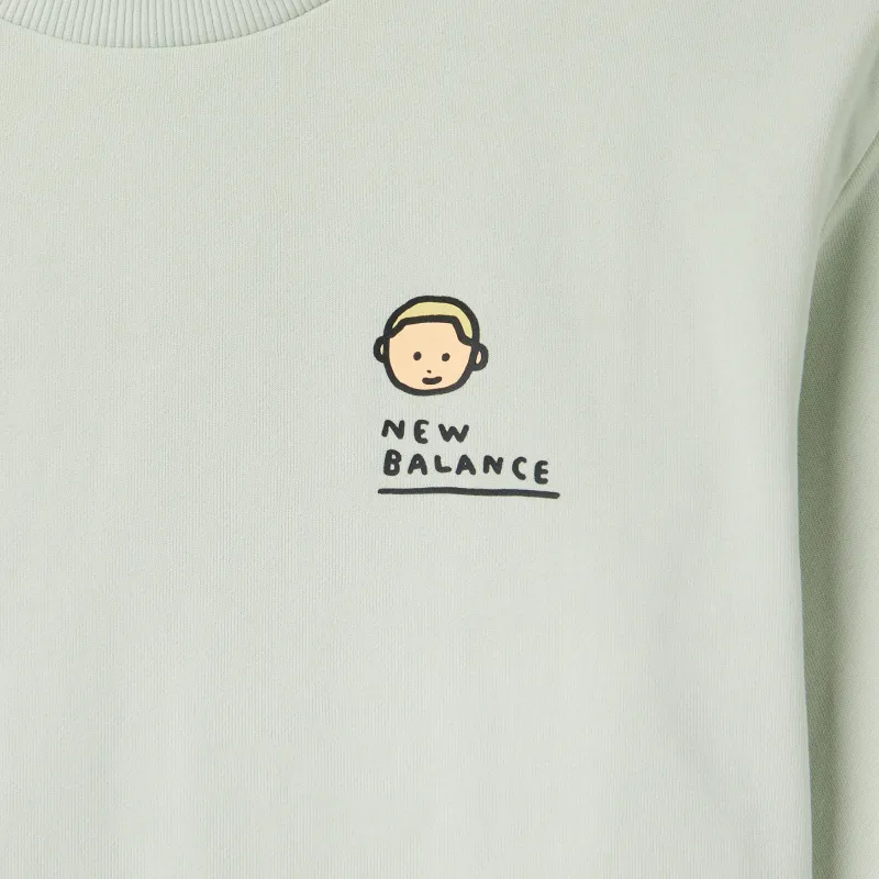 New Balance Sweatshirt Men's Mint Green-2