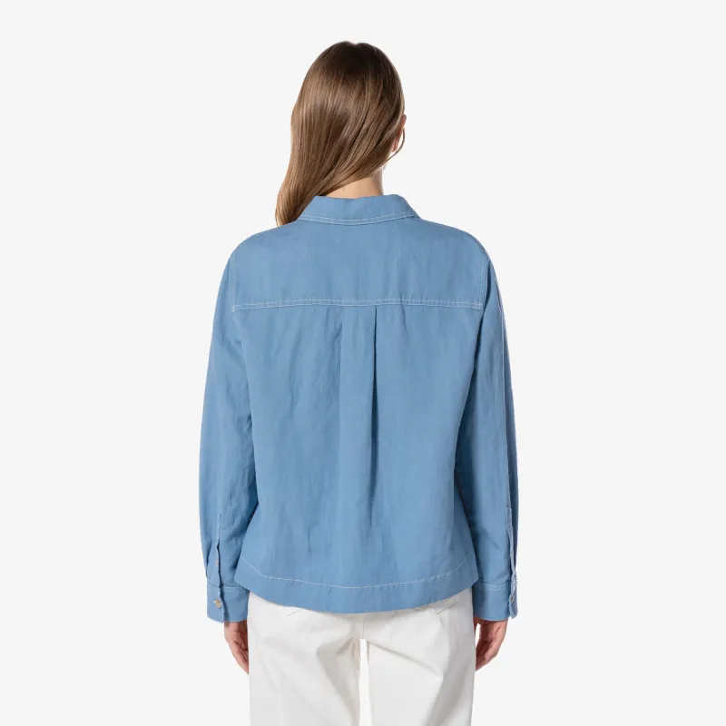 LACOSTE Shirts Women's Blue-4