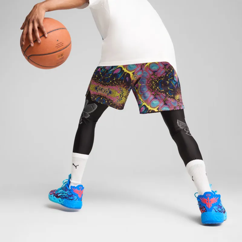 PUMA Shorts De Básquet '2 En 1' Melo Alien Skins Para Hombre-3