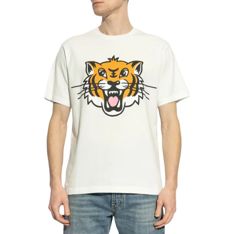 KENZO Happy Tiger Crewneck T Shirt-1