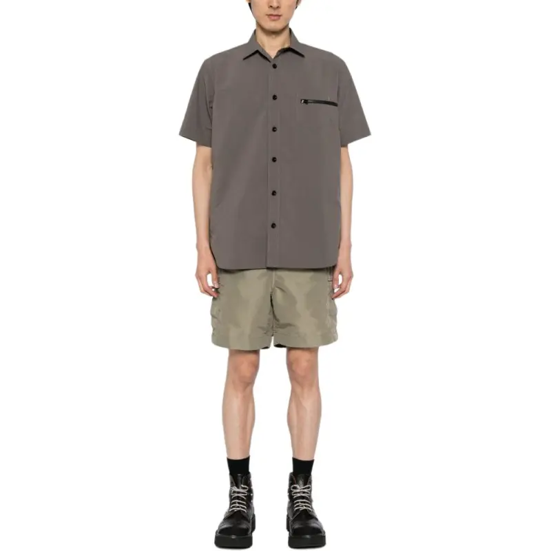 Sacai Matte Taffeta Shirt-2