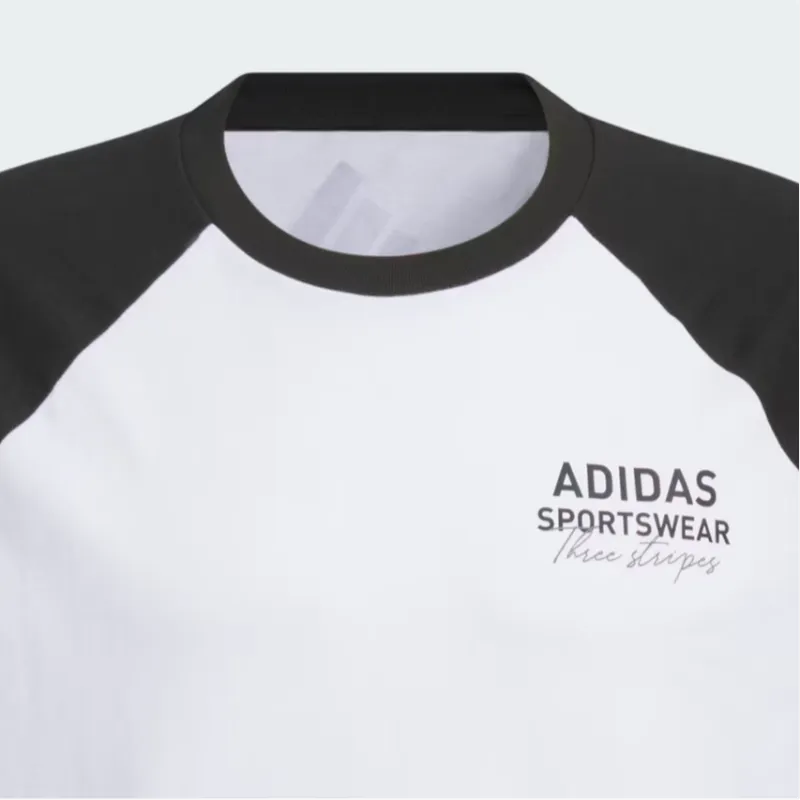 Adidas T Shirt Unisex White/Black-1