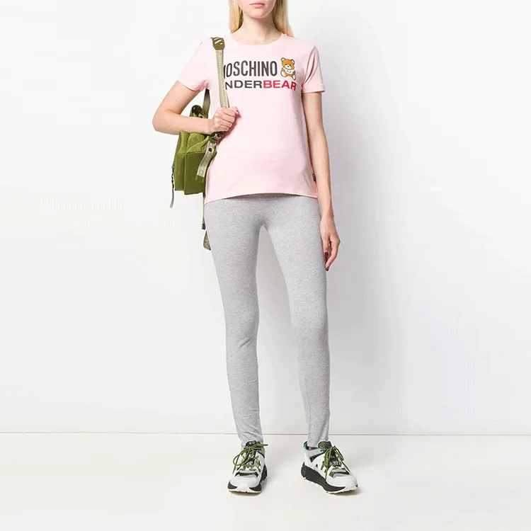 MOSCHINO Leggings Women's Gray-1