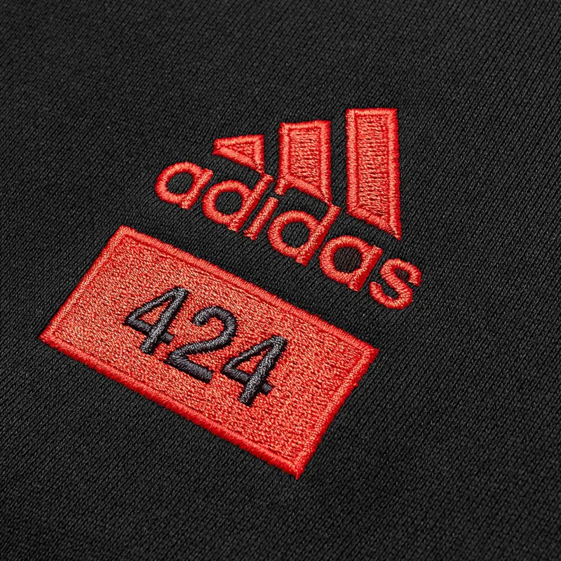Adidas x 424 LIANMINGKUAN Arsenal Sweatshirt Men's Black-3