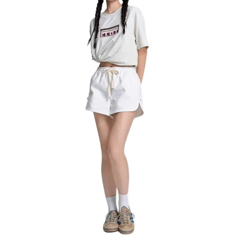 CLOT Casual Shorts Women's White-3