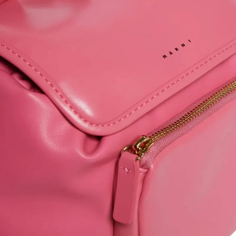 MARNI Artificial Leather Backpack Women's Pink-3