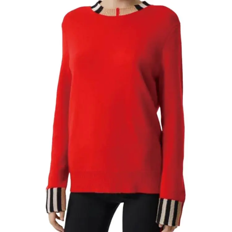 Burberry FW23 Sweater Women's Red-2