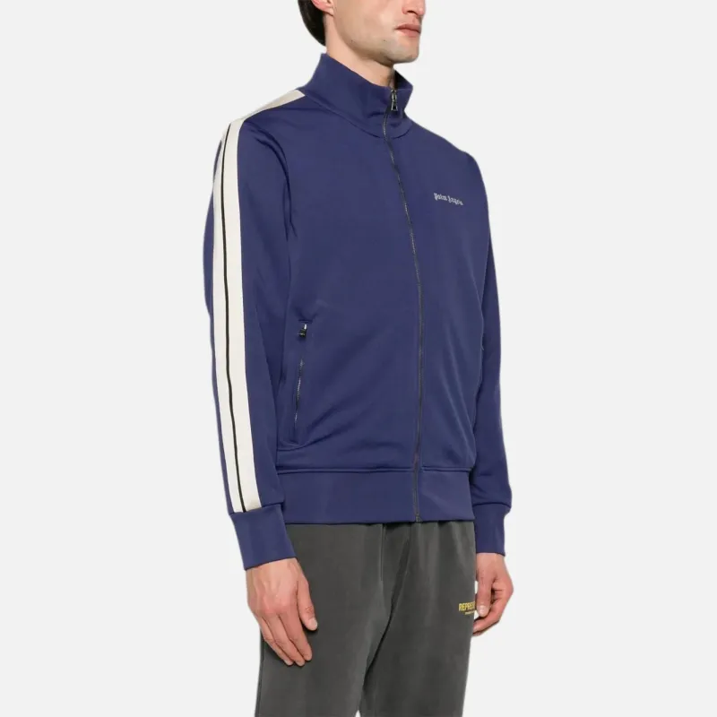 PALM ANGELS Logo Printed Zipped Track Jacket-1