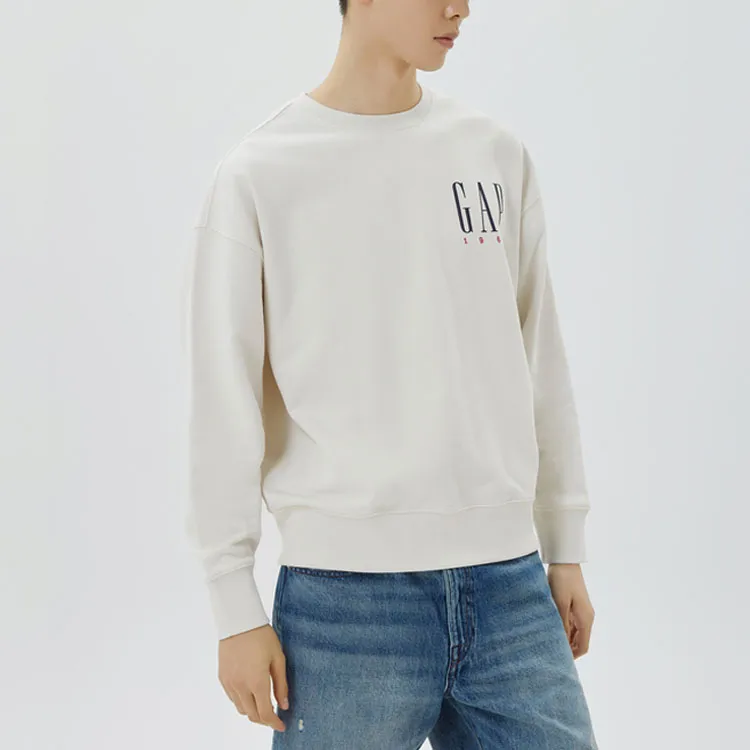 GAP Sweatshirt Men's Gray White-2