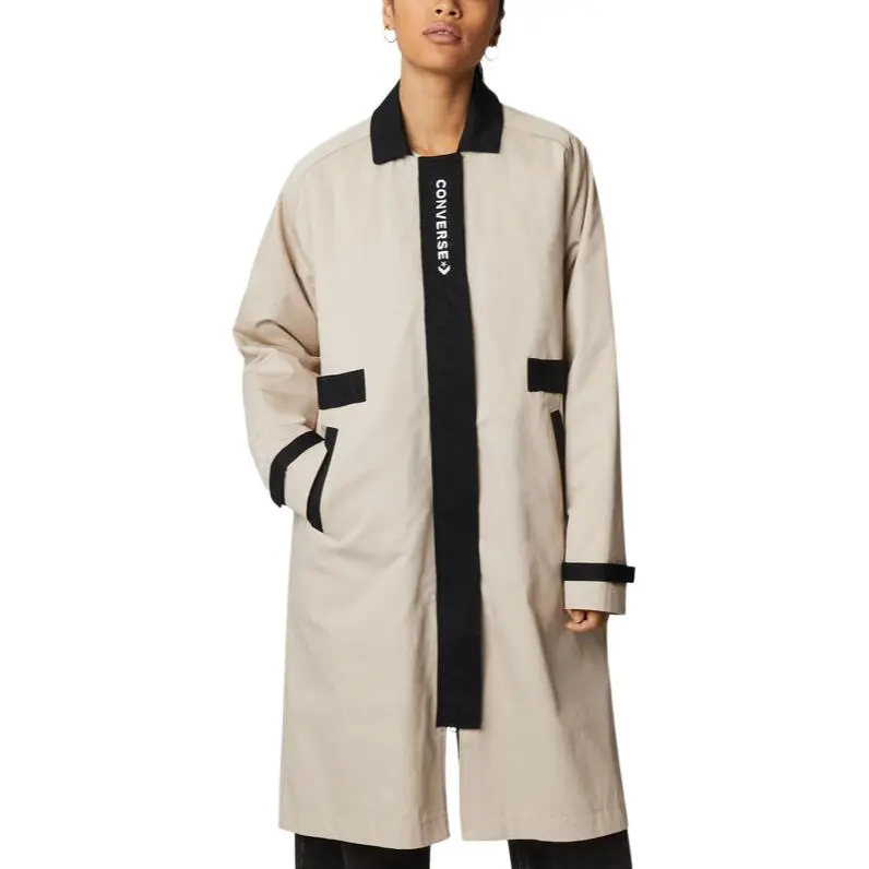 Converse Parka Coats Women's Beige-4