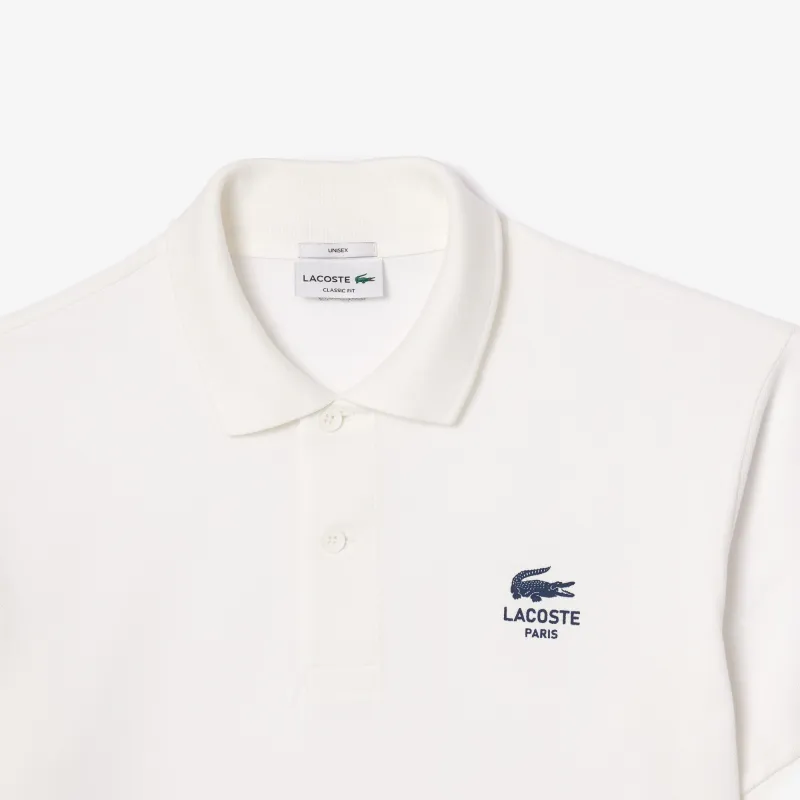 LACOSTE Classic Fit Signature Print Polo Shirt-5