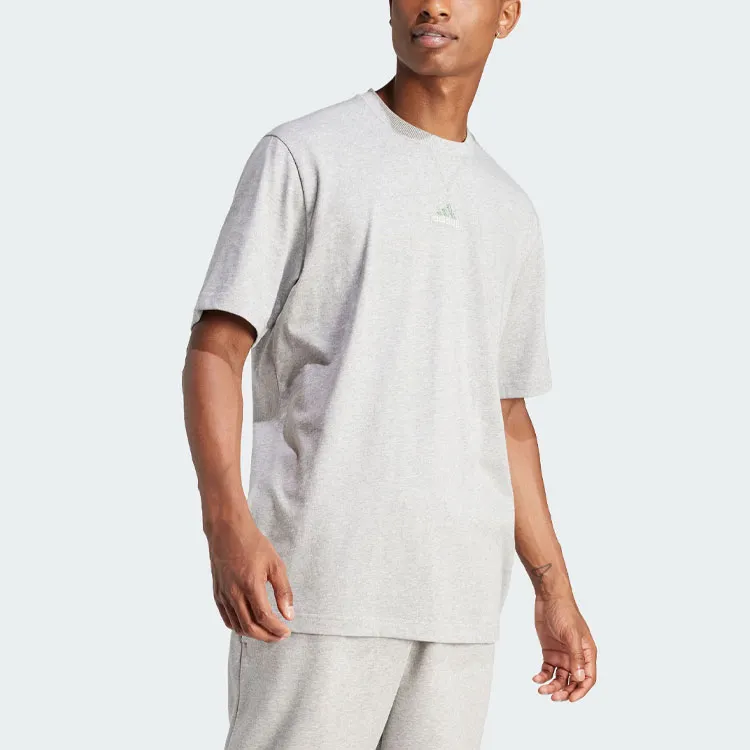 Adidas All Szn T Shirt Men's Medium Heather Gray-2