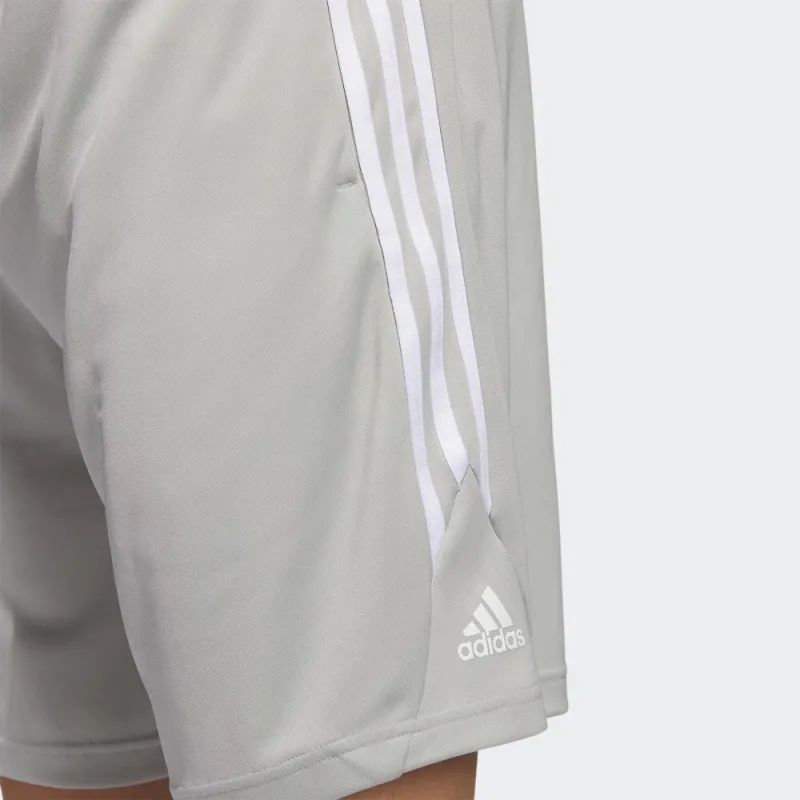 Adidas Basketball Shorts Men Metallic Gray-5