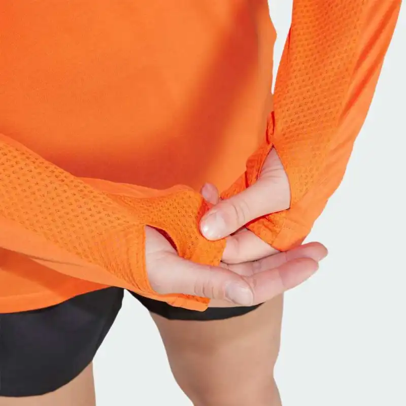 Adidas Terre Regular T Shirt Women's Orange-3