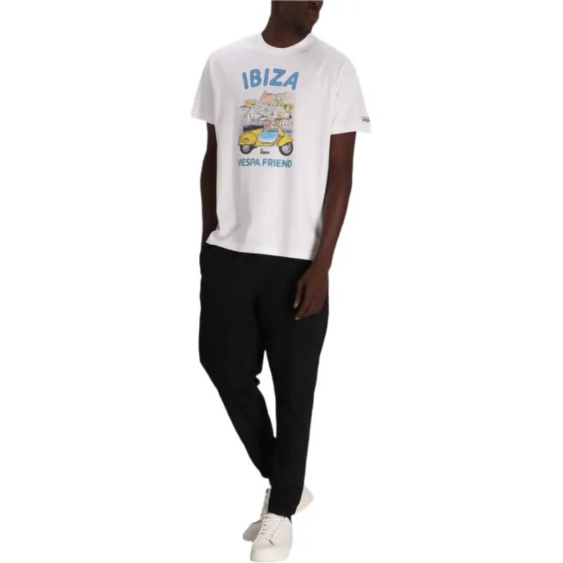 MC2 Saint Barth Ibiza Vespa Printed T Shirt-3