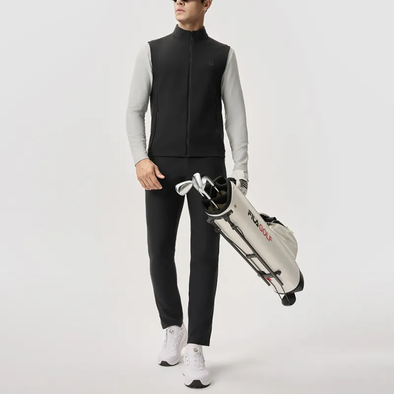 FILA Golf Series Vest Men's Pitch Black-3