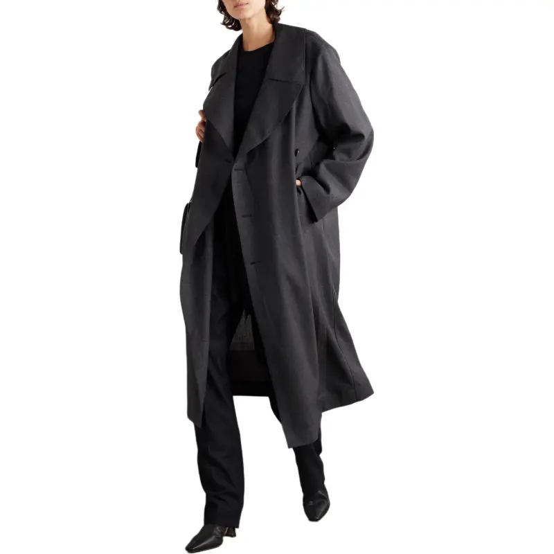 Lemaire Double Breasted Tailored Coat-2