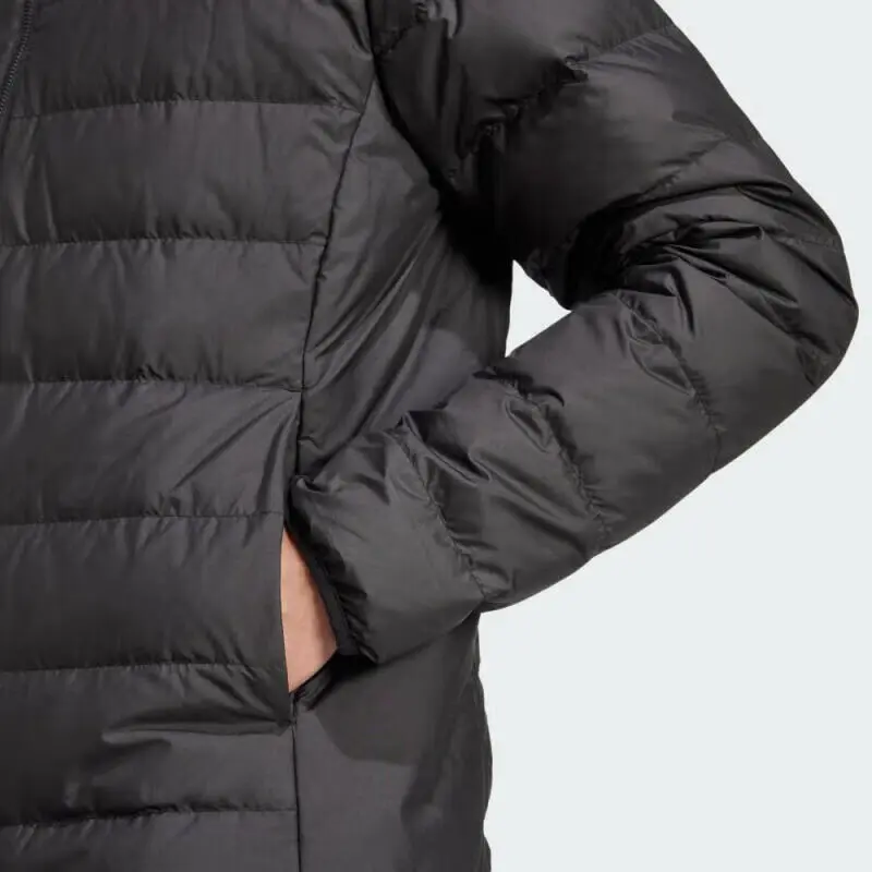 Adidas ESSENTIALS Down Jacket Men's Black-4