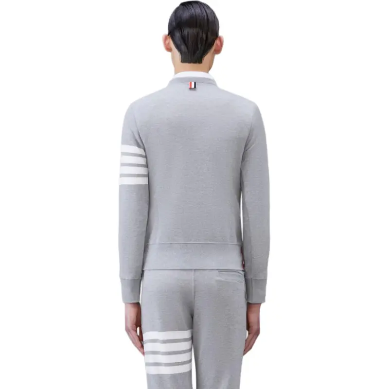 THOM BROWNE Engineered 4 Bar Crewneck Sweatshirt-5