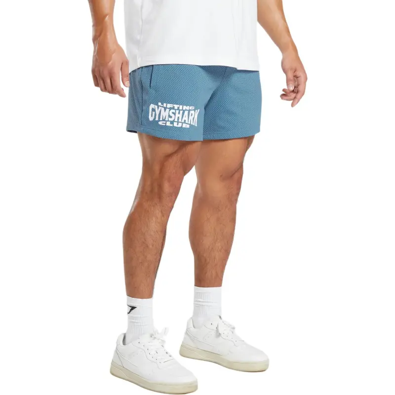 GYMSHARK FW24 Sports Shorts Men's Turquoise-2