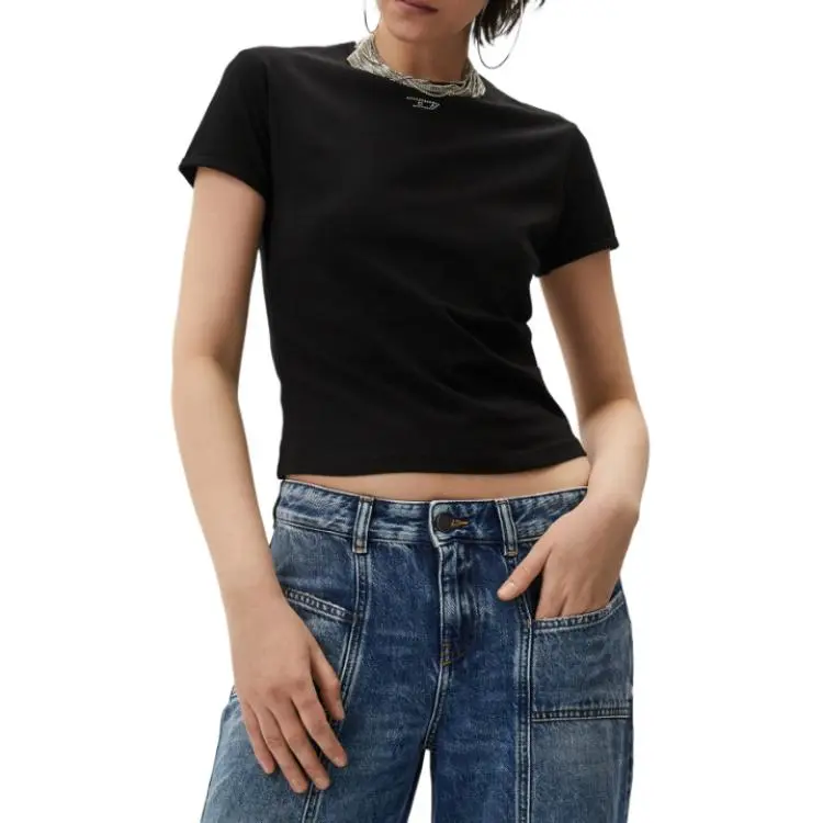 DIESEL T Shirts Women's Black-3