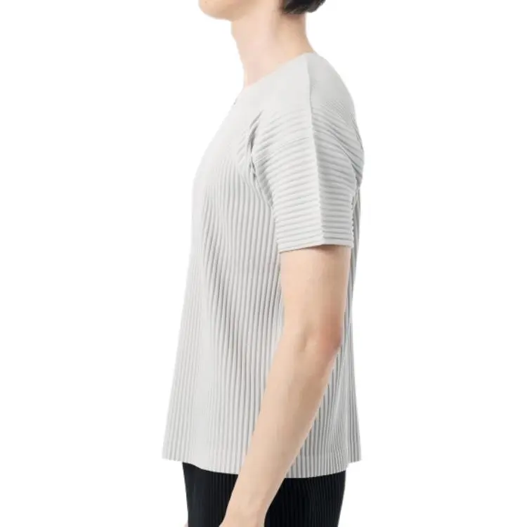 Homme Plissé Issey Miyake T Shirt Men's Gray-2