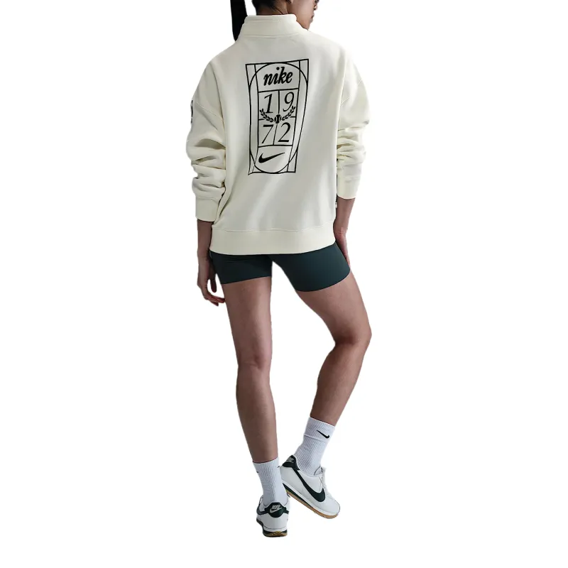 Nike Sportswear1972 Sweatshirt Women's Sail Color-1