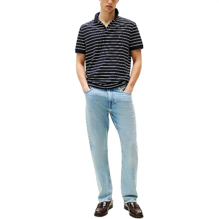Tommy Hilfiger Polo Shirt Men's Blue-1